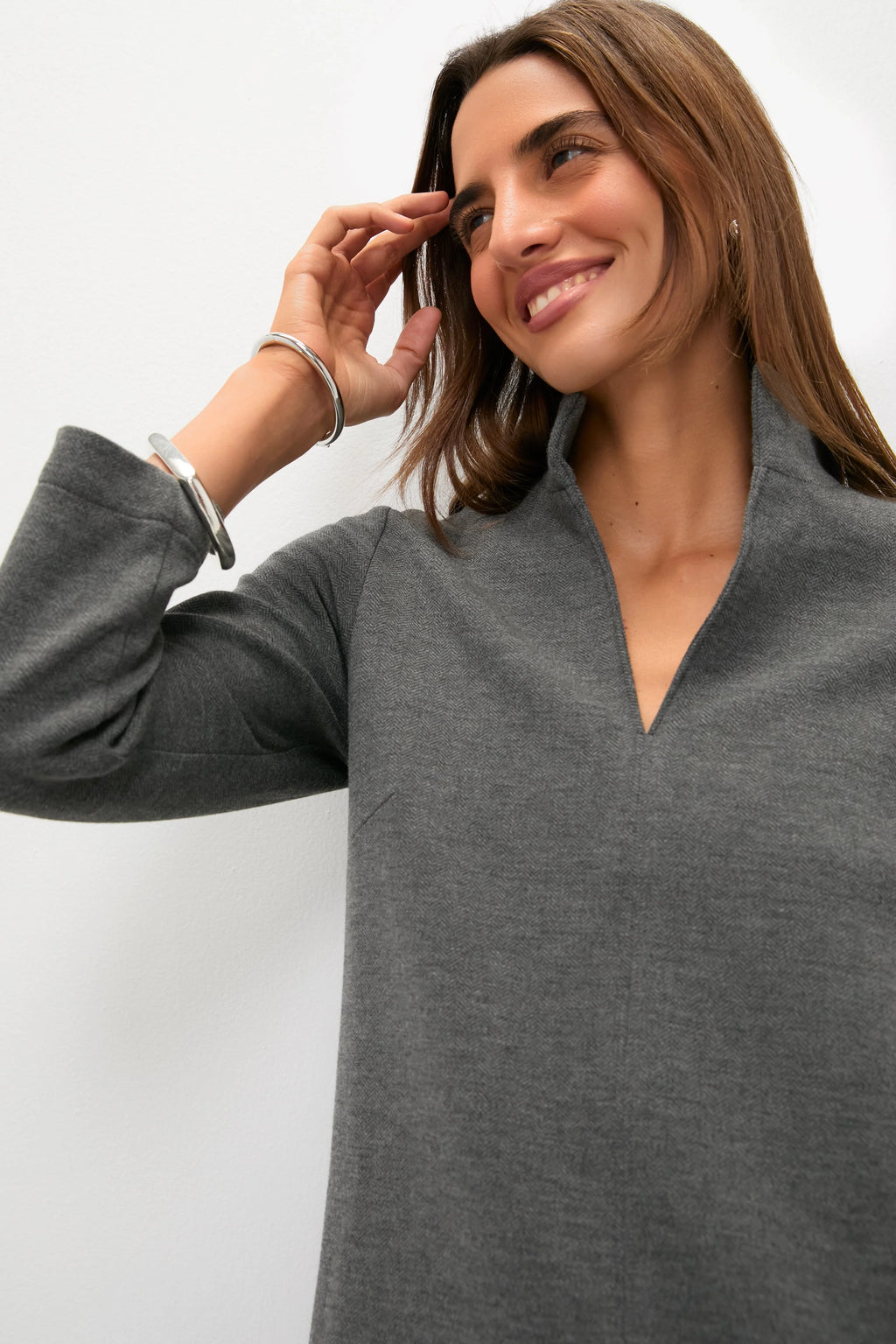 Charcoal Clifton Dress