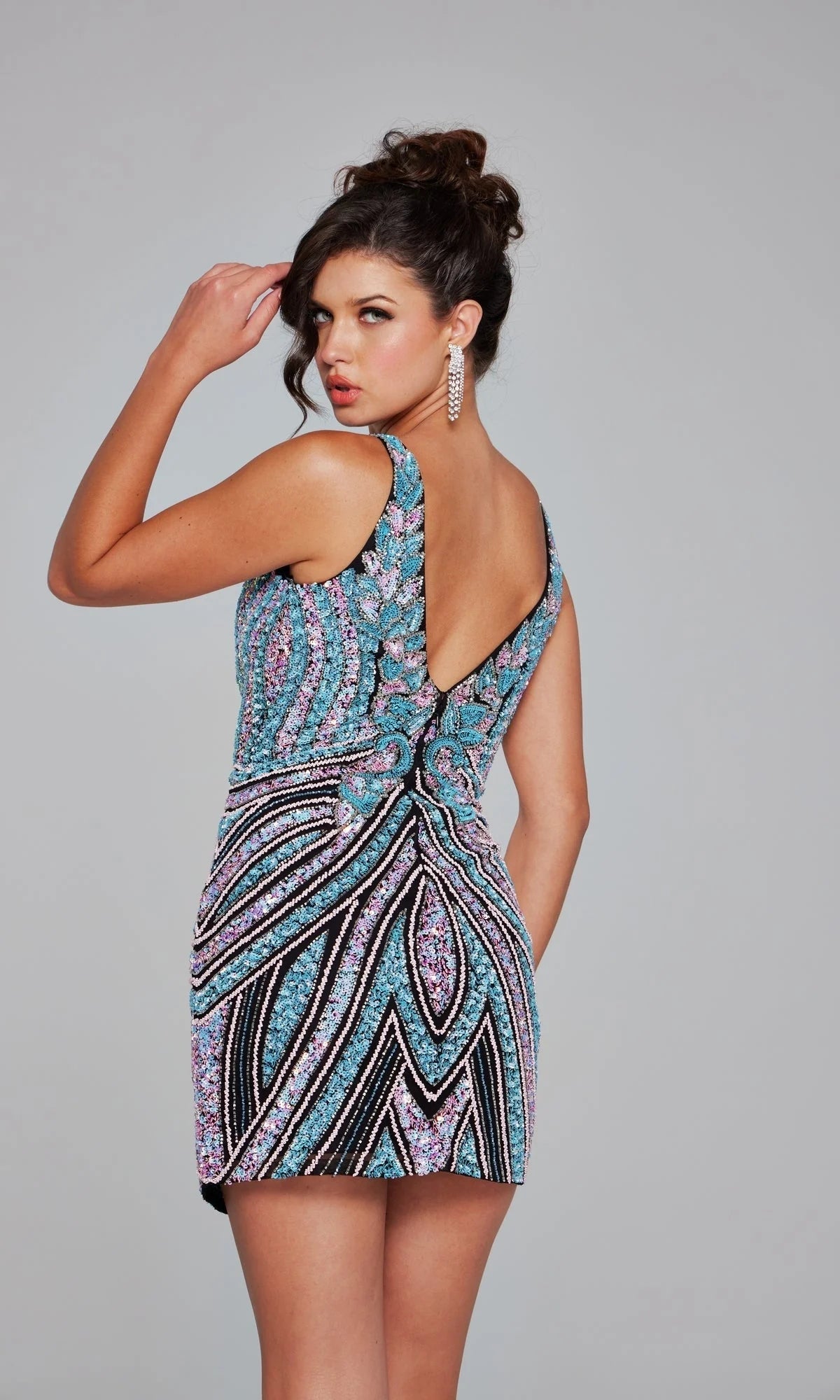 Jovani Short Party Dress 25925