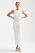 Elara Dress - White