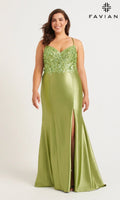 Faviana Long Plus-Size Formal Dress 9563