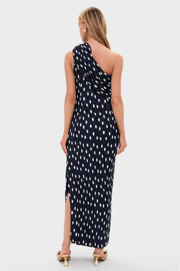 Small Dot Deep Lake Terre Dress