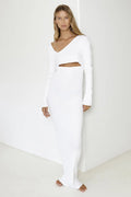 Aurora Maxi Dress - White