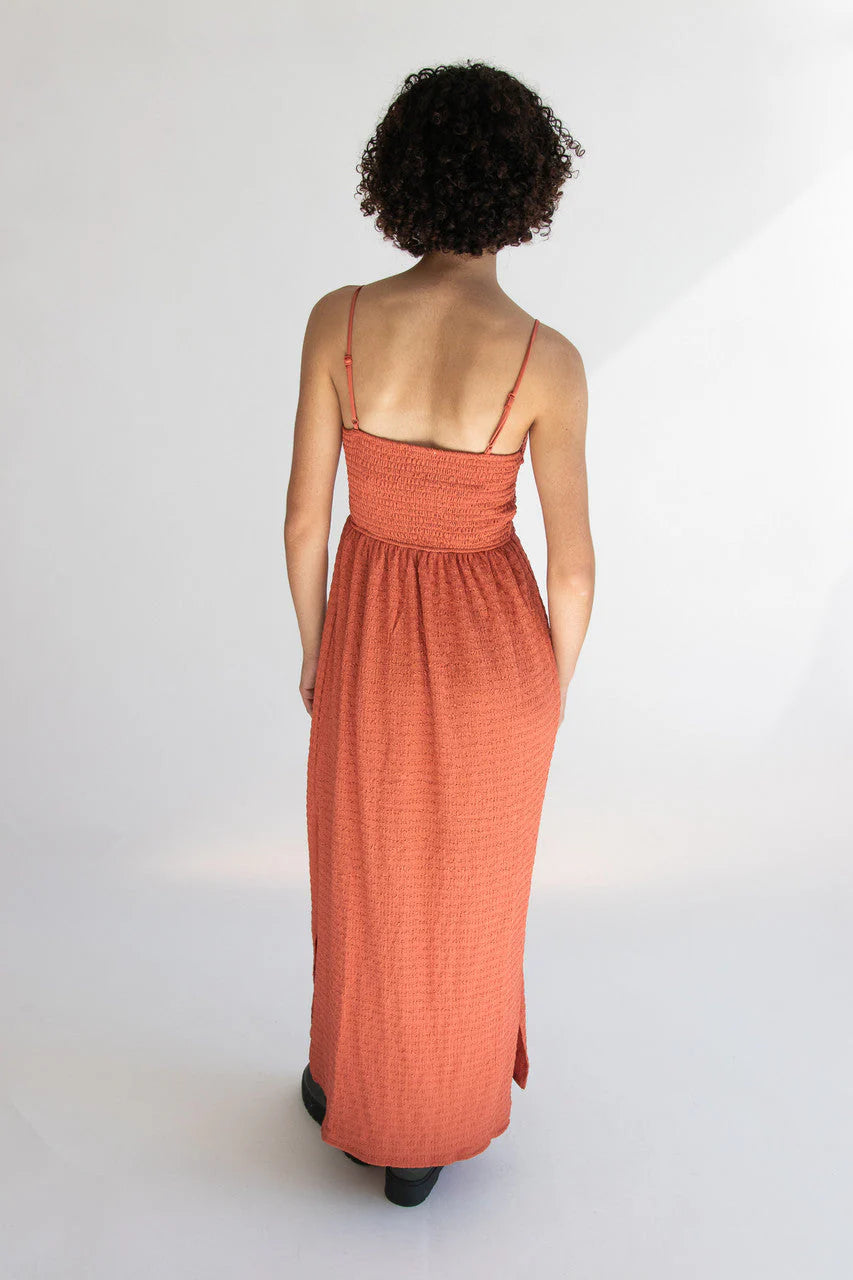 Floral Lace Top Gauze Maxi Dress