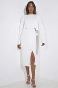 Cece Knit Set - White
