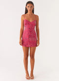 VIETTA SEQUIN MINI DRESS