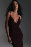 Nookie Elle Gown - Wine