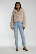 Livette - Fluffy Hooded Coat