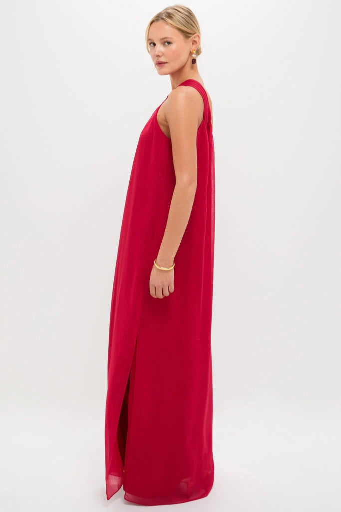 Red Soleil Gown
