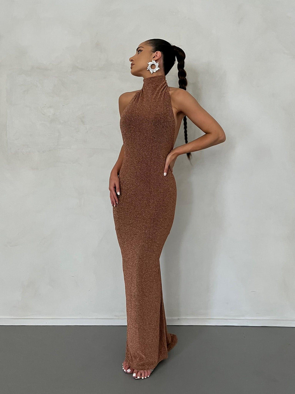 Aurora Gown - Bronze Gold