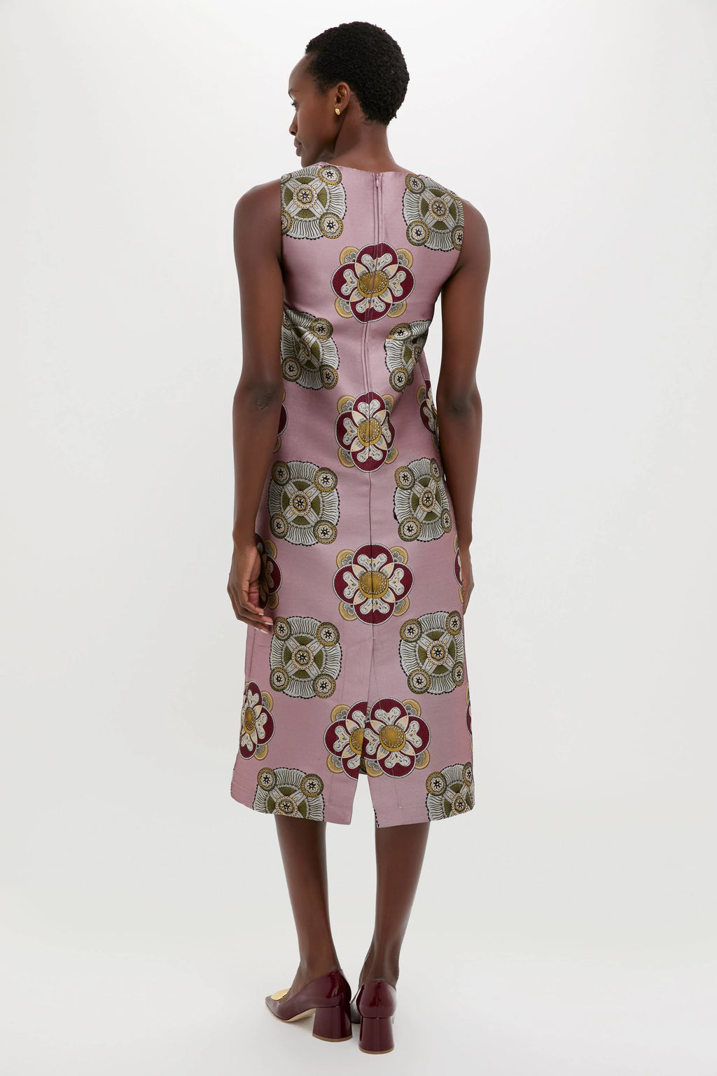 Nucleus Pink Column Dress