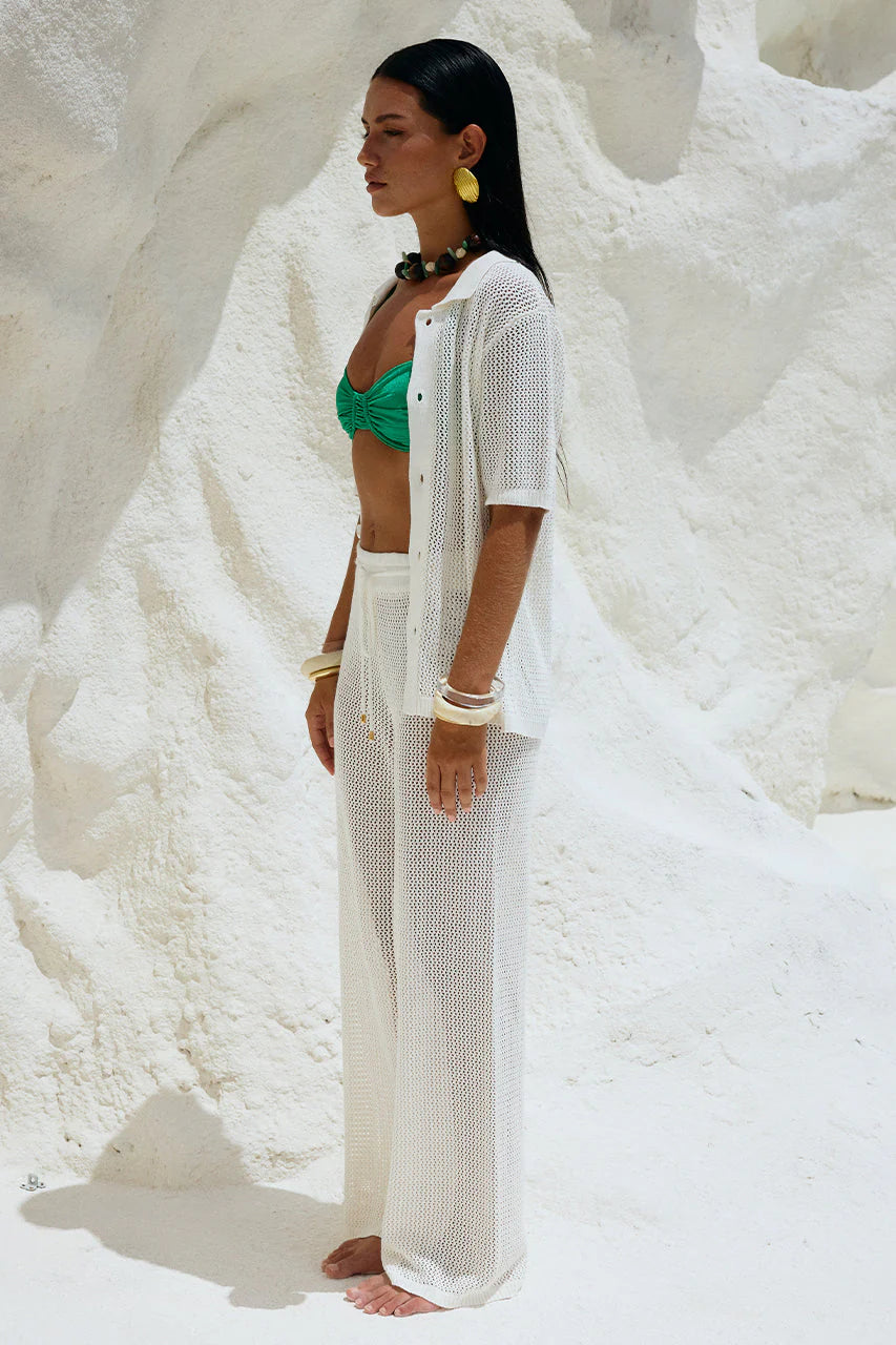 Myrah Pant - White