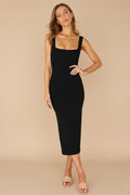 Ambers Midi Dress - Black