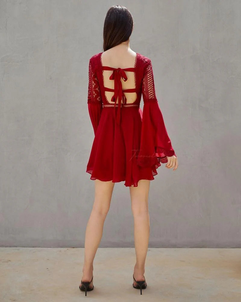 Darcy Dress - Red