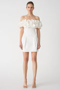 Misha Amara Mini Dress - Ivory