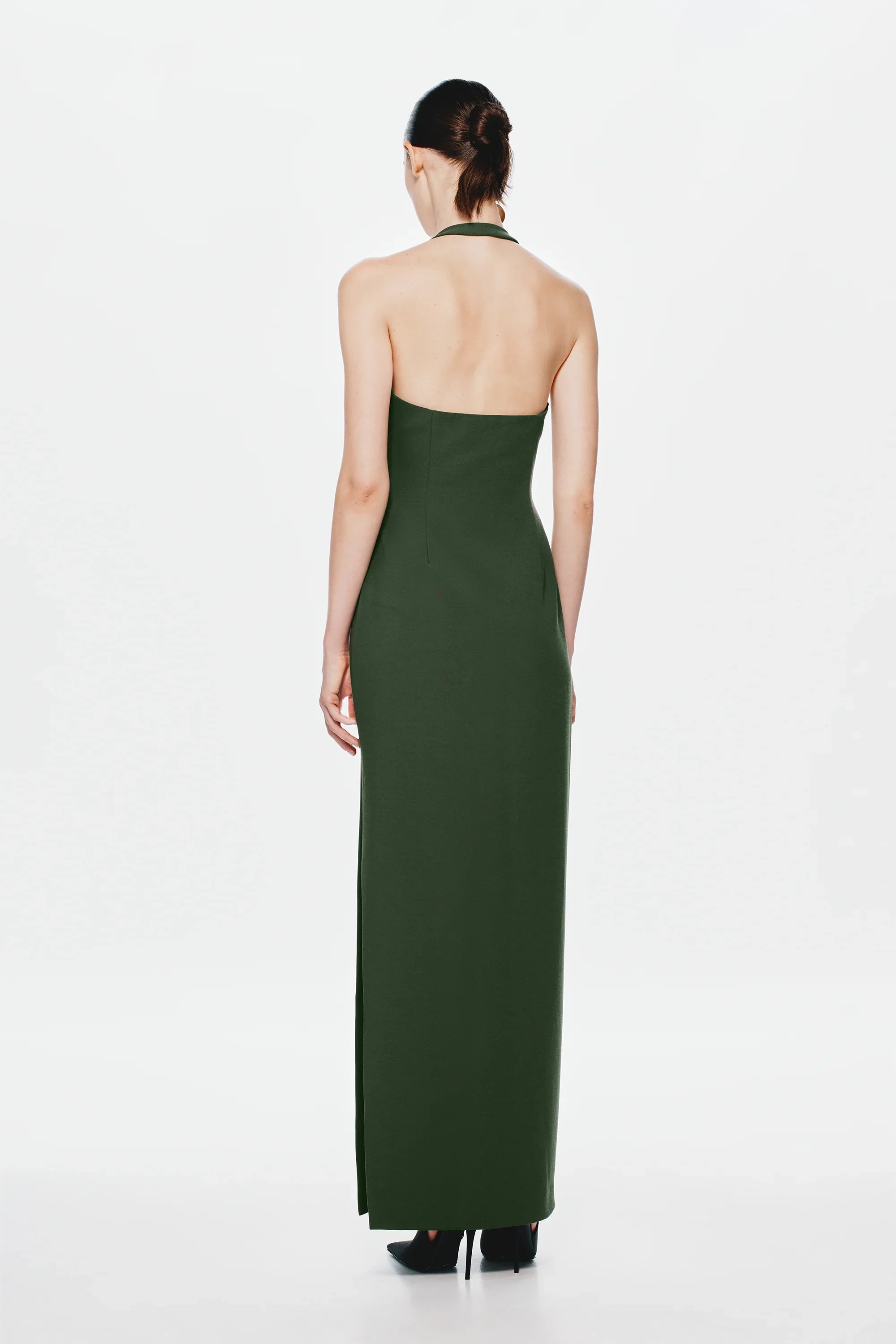 Misha Alusia Maxi Dress - Moss