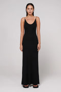 Louise Maxi Dress - Black