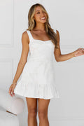 Dreamscapes Unfolding Mini Dress White