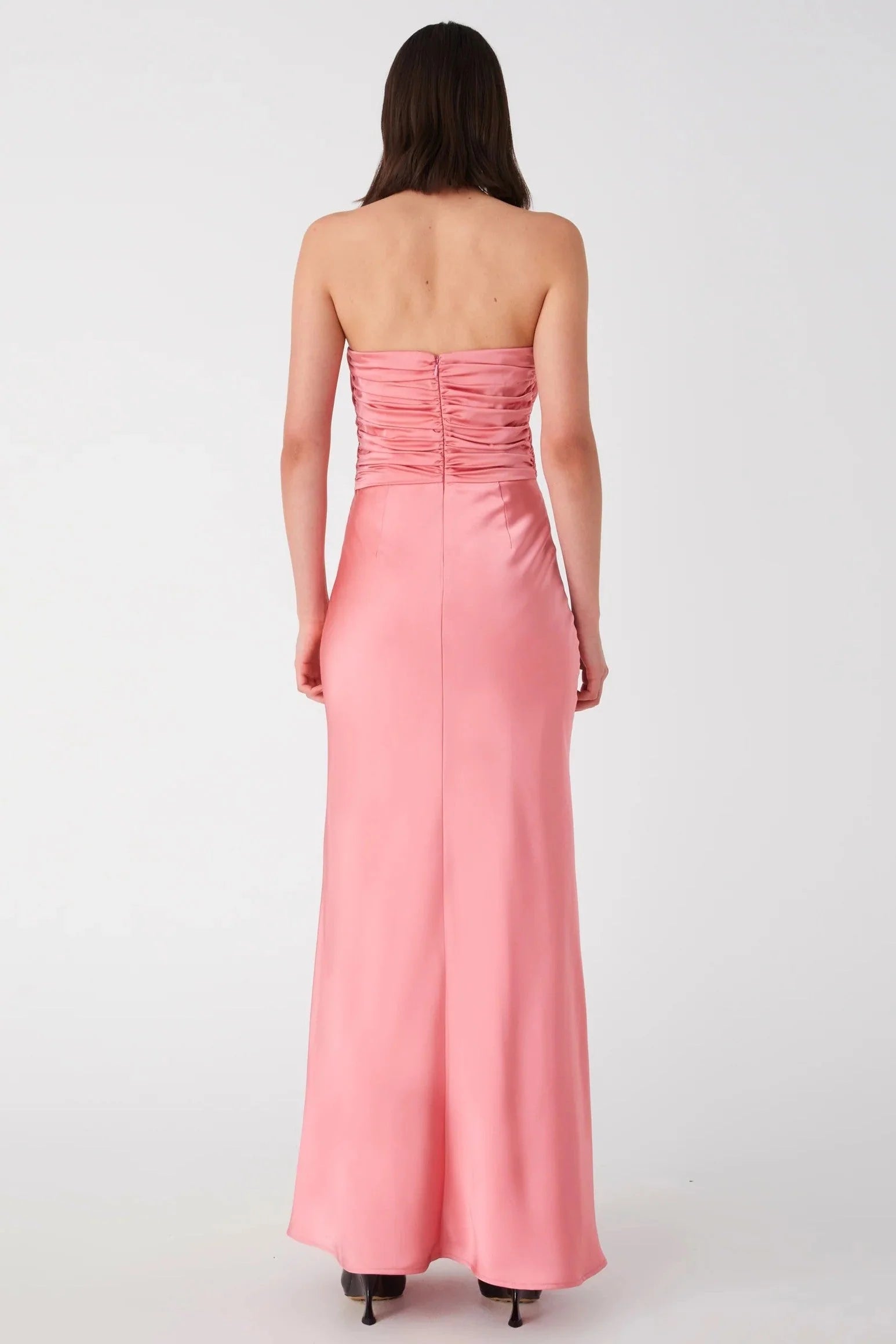 Misha Livia Maxi Gown - Shell Pink