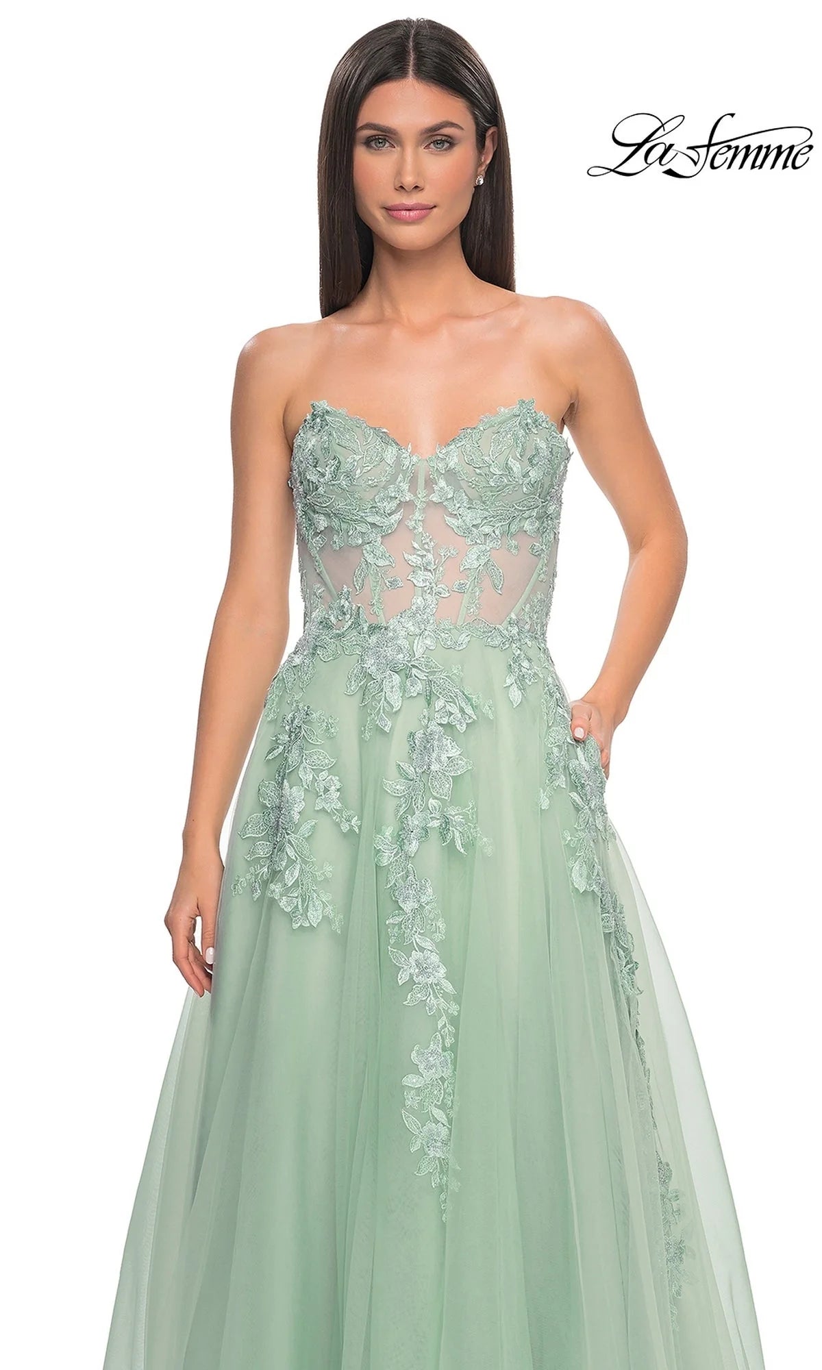 La Femme 32082 Formal Prom Dress