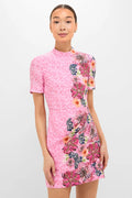 Bamboo Bloom Draped Mini Dress