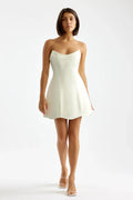 Harper Dress - Oyster