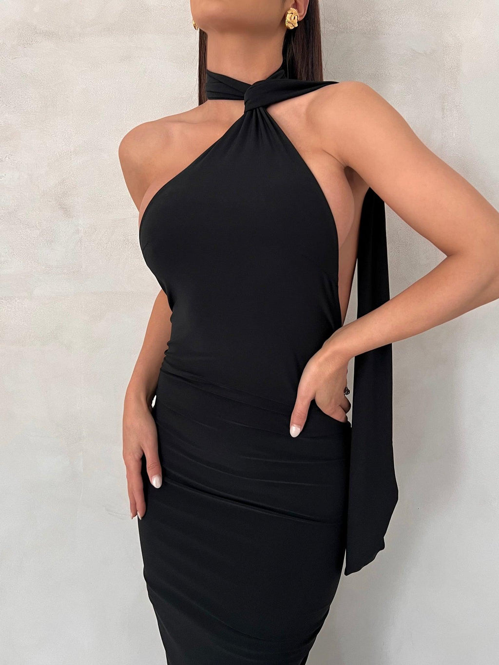Leoni Dress - Black