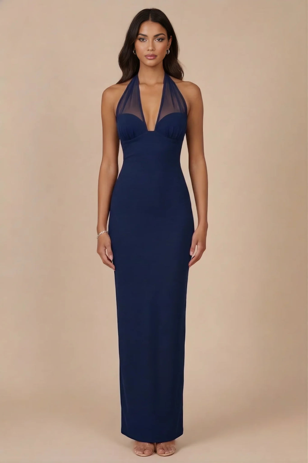 Sable Gown - Navy