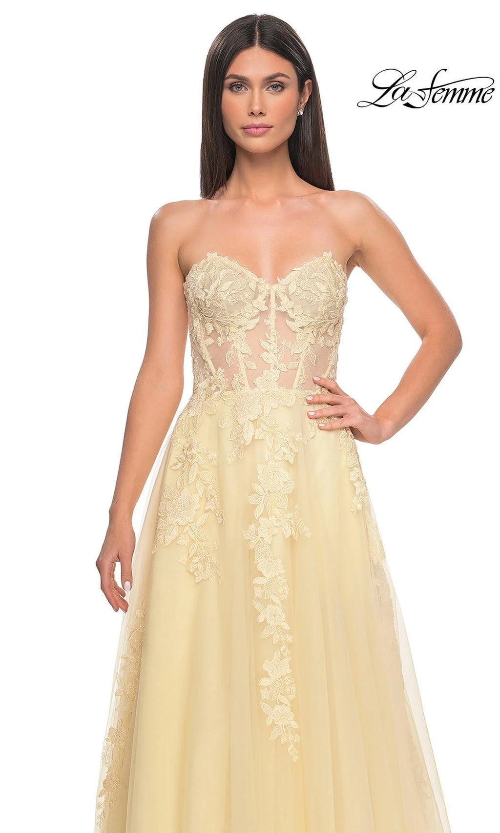 La Femme 32082 Formal Prom Dress