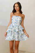 Street Style Queen Strapless Mini Dress