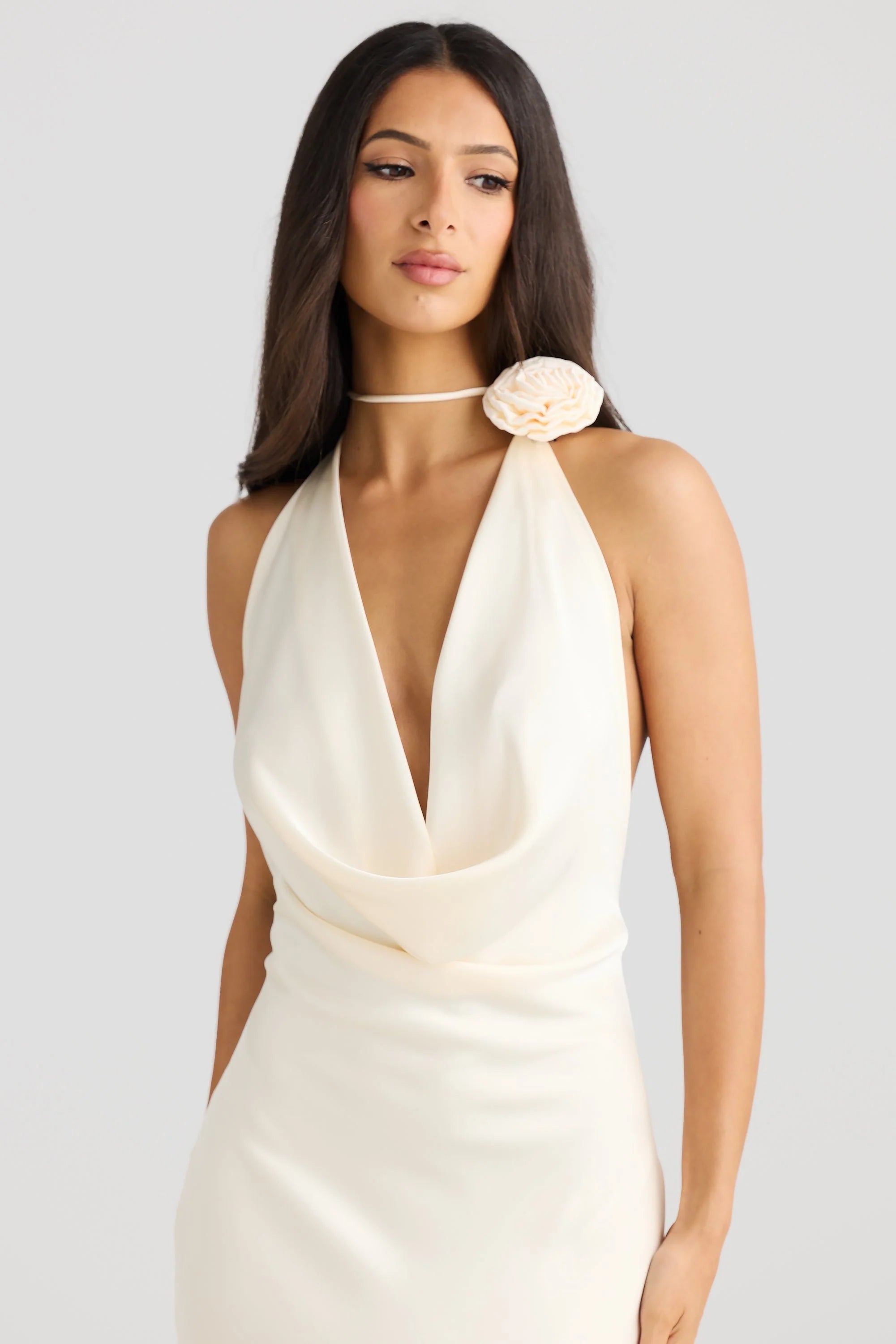 Josefina Dress - Pearl White