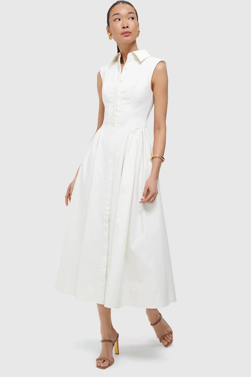 Parchment Chavela Dress