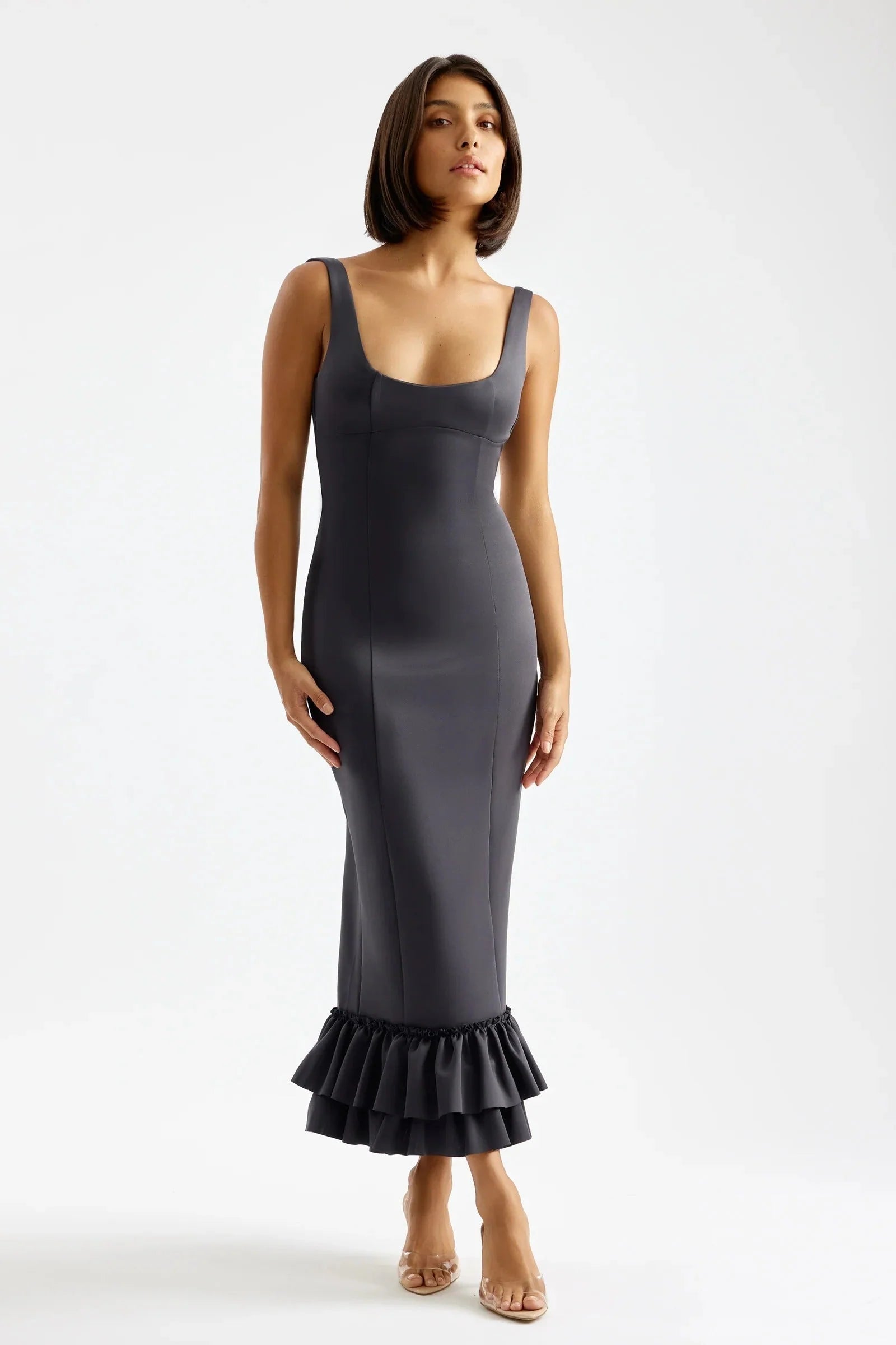 Lolita Dress - Charcoal