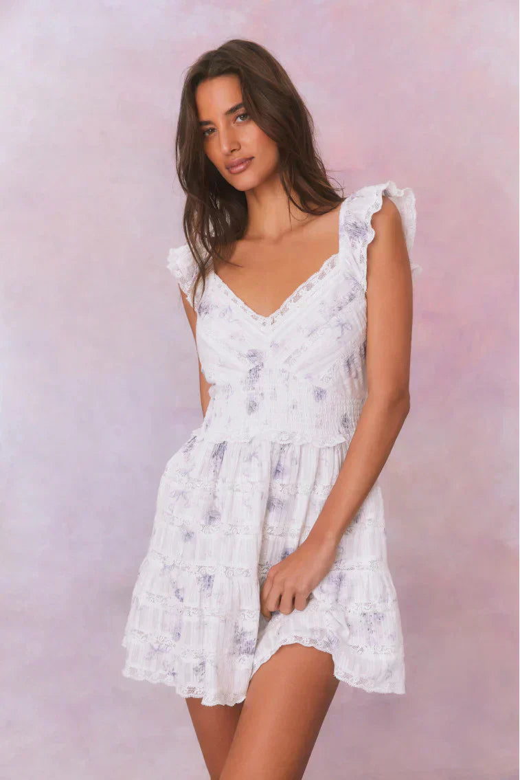 Finny Floral Mini Dress