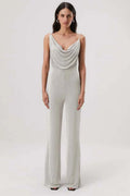Misha Moyra Pantsuit - Silver Cloud