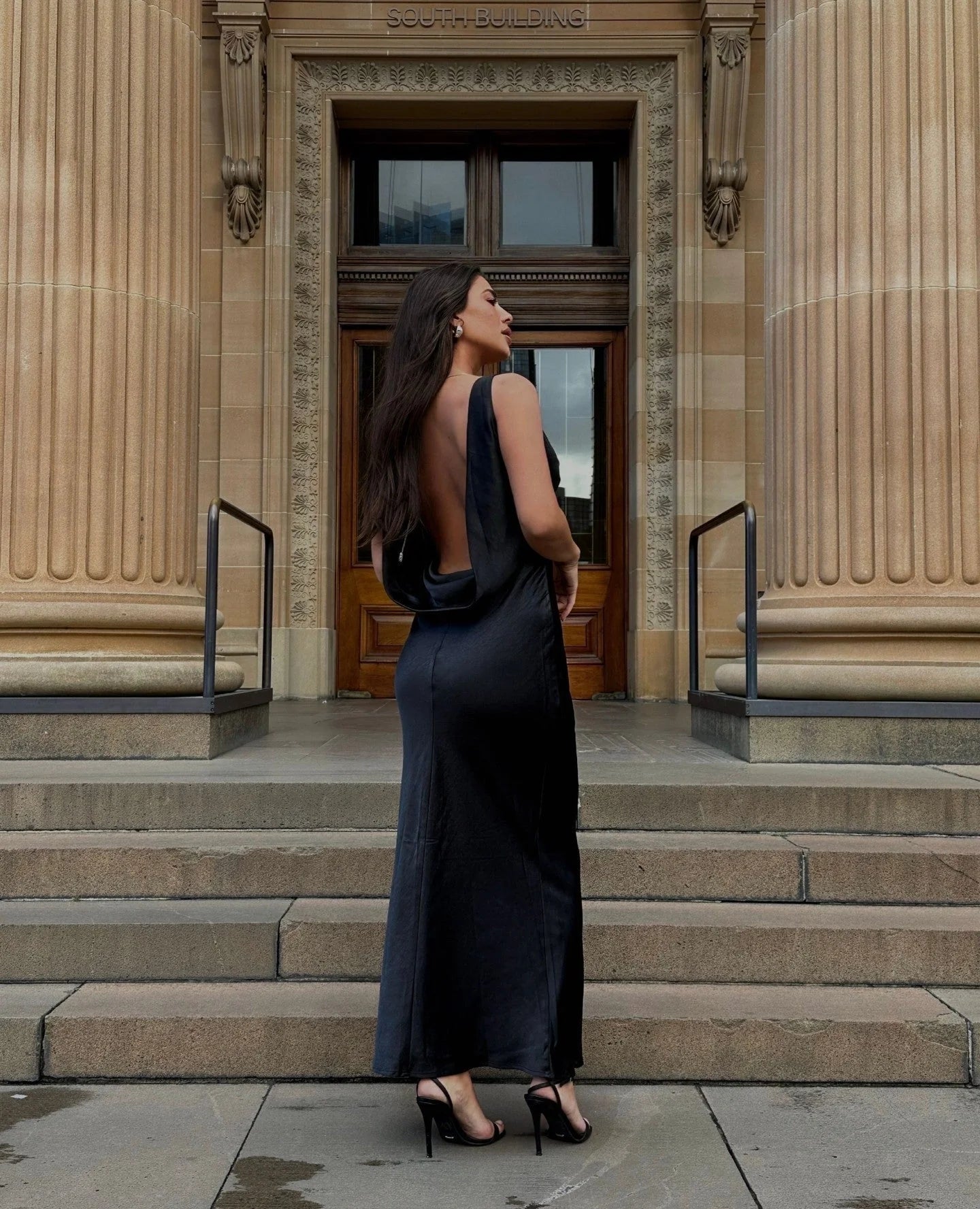 Menon Maxi Dress - Black